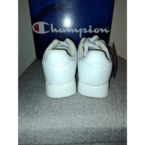 Girls Champion White Sneakers Size 3 1/2 New with Box - Picture 3 of 5